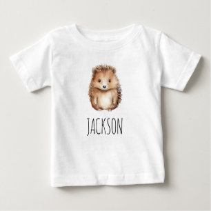Cute Hedgehog! Gender neutral custom Baby T-Shirt