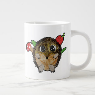 Cute Hedgehog Giant Coffee Mug