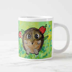 Cute Hedgehog Giant Coffee Mug