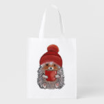 Cute Hedgehog Grocery Bag
