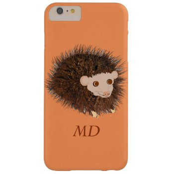 Cute Hedgehog Iphone Cases Add Name by artistjandavies at Zazzle