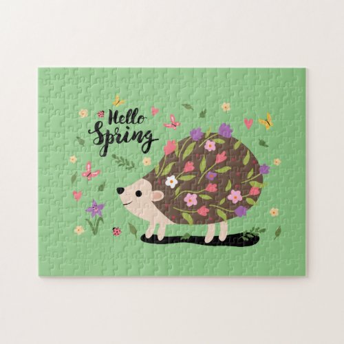 Cute Hedgehog Jigsaw Puzzle