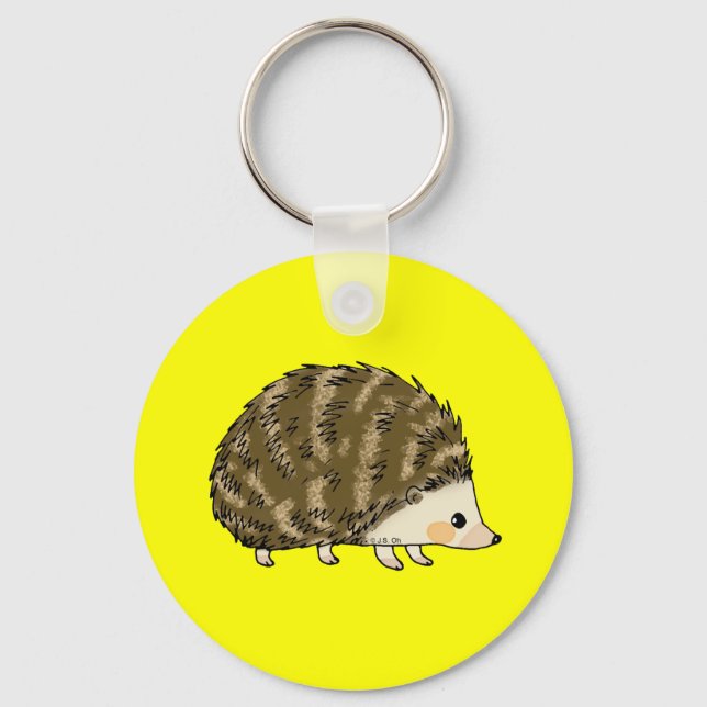Cute hedgehog keychain (Front)
