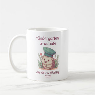 Cute Hedgehog Kindergarten Graduate Coffee Mug