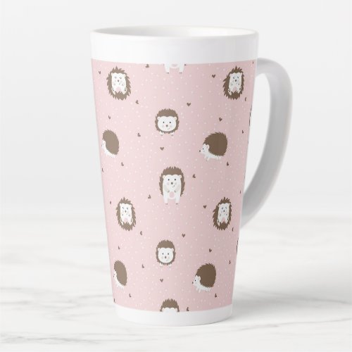 Cute Hedgehog Latte Mug