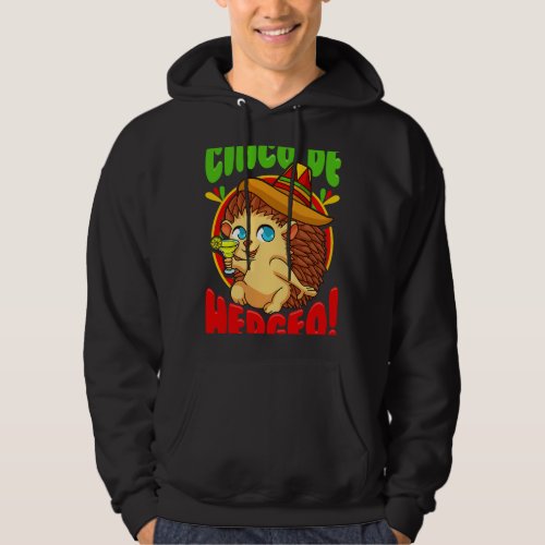 Cute Hedgehog Lover Cinco De Mayo Mexican Party In Hoodie