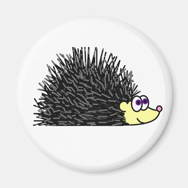 Cute Hedgehog Magnet (Front)