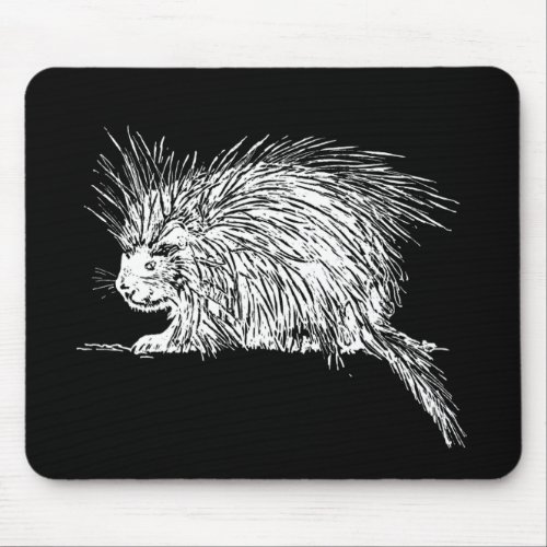 Cute Hedgehog Mouse Pad