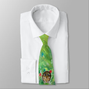 Cute Hedgehog Neck Tie