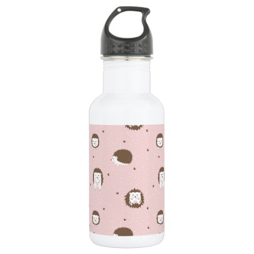 Cute Hedgehog Stainless Steel Water Bottle