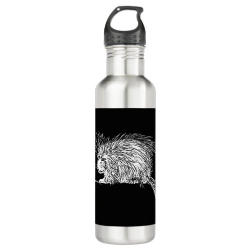 Cute Hedgehog Stainless Steel Water Bottle