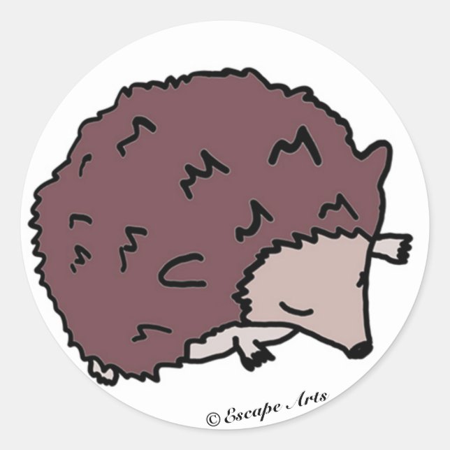 Cute Hedgehog Stickers (Front)