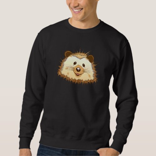 Cute Hedgehog Sweatshirt