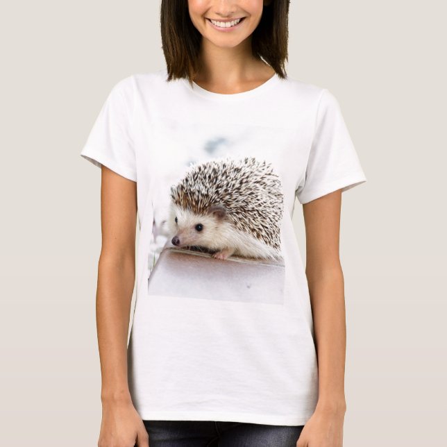 Cute Hedgehog T-Shirt (Front)