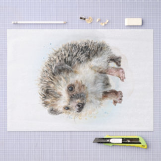 Cute Hedgehog Tissue Paper