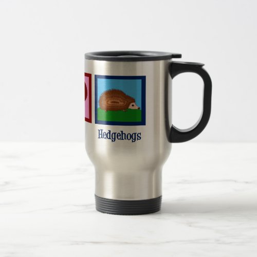 Cute Hedgehog Travel Mug