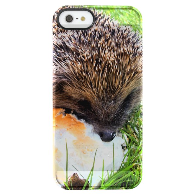 CUTE HEDGEHOG UNCOMMON iPhone CASE (Back)