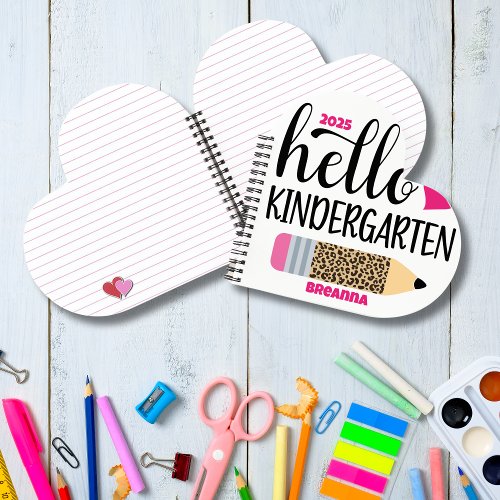 Cute Hello Kindergarten  Notebook