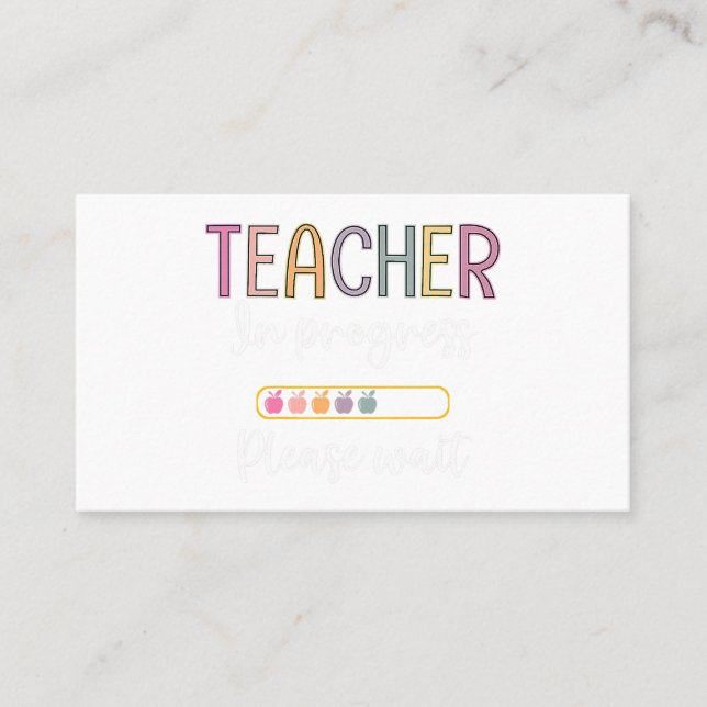 Cute Helping Small Hands OT Pediatric Occupational Business Card (Front)