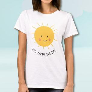Cute Here Comes the Sun Mom to Be T-Shirt
