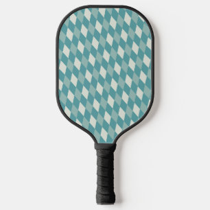 Cute Herrignbone Green Pickleball Paddle