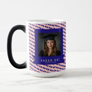 Cute Hex Pattern Son Graduation Gift Color Morph Mug