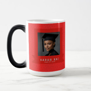 Cute Hexagonal Pattern Certified Teacher Color Morph Mug