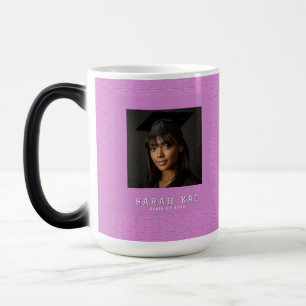 Cute Hexagonal Pattern Masters Grad Color Morph Mug