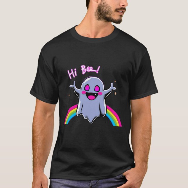 Cute "Hi Boo!" T-Shirt (Front)