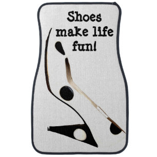 Cute High Heel Shoes Car Mat