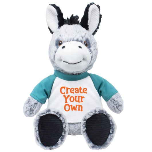 Cute High-Quality Donkey 9” Plushie (Front)
