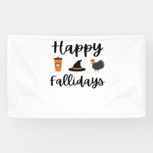 Cute Highland Cow Fall Autumn Girly Thanksgiving O Banner