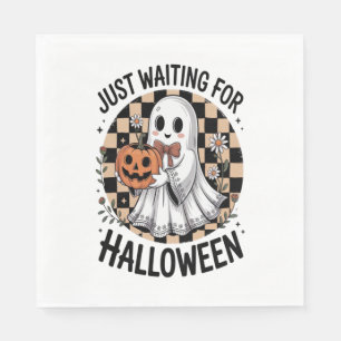 Cute Highland Cow Halloween (2) Napkins
