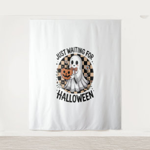 Cute Highland Cow Halloween (2) Tapestry