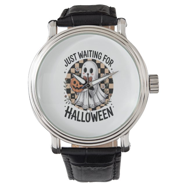 Cute Highland Cow Halloween (2) Watch (Front)