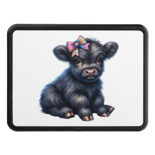 Cute Highland Cow Hitch Cover