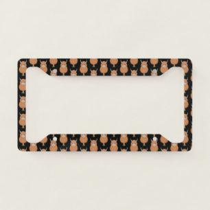 Cute Highland Cow License Plate Frame