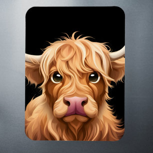 Cute Highland Cow  Magnet