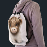 Cute Highlands Scottish Cow Drawstring Bag<br><div class="desc">Cute Highlands Scottish Cow,  this adorable design features a Cute Highlands Scottish Cow on a white background,  An ideal design for any baby's room,  kid's room or nursery room decor.</div>