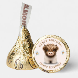 Cute Highlands Scottish Cow Hershey®'s Kisses®