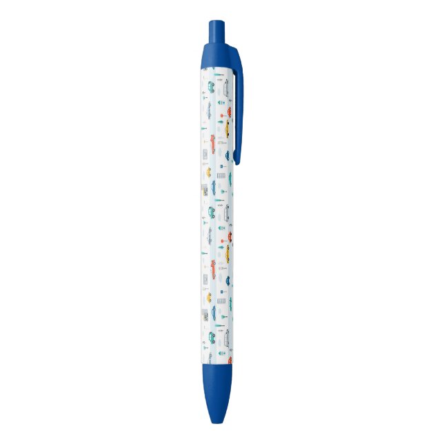 Cute Highway Vehicle Pattern Pen (Bottom (Vertical))