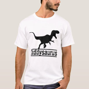 cute hip customizable Daddysaurus Family Dinosaur T-Shirt
