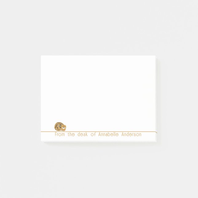 Cute Hippie Cat Personalize Notes (Front)