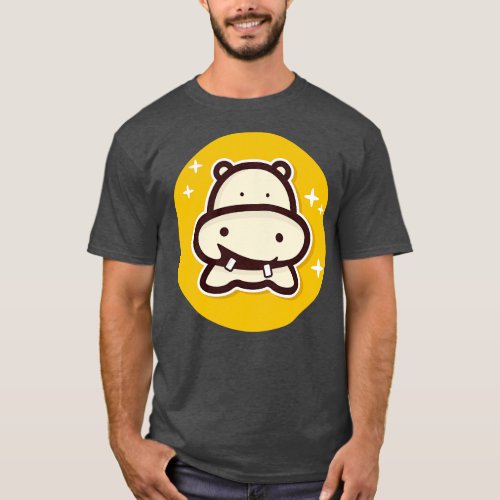 Cute Hippo 1 T_Shirt