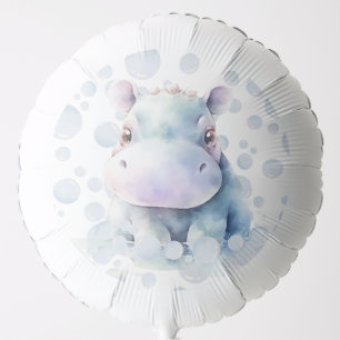 Cute Hippo Balloon