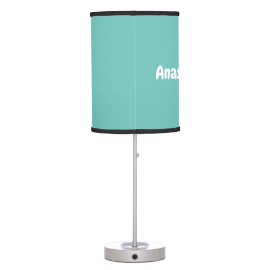 Cute hippo jumping cartoon illustration table lamp (Back)