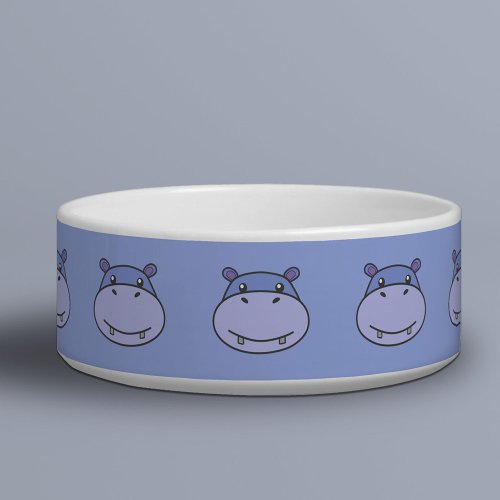 Cute Hippo Pet Bowl