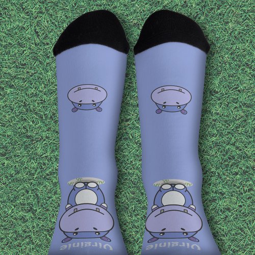 Cute Hippo Socks