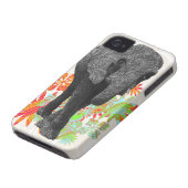 Cute Hippy Elephant Case-Mate iPhone Case (Bottom)