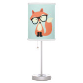 Cute Hipster Red Fox Table Lamp (Right)